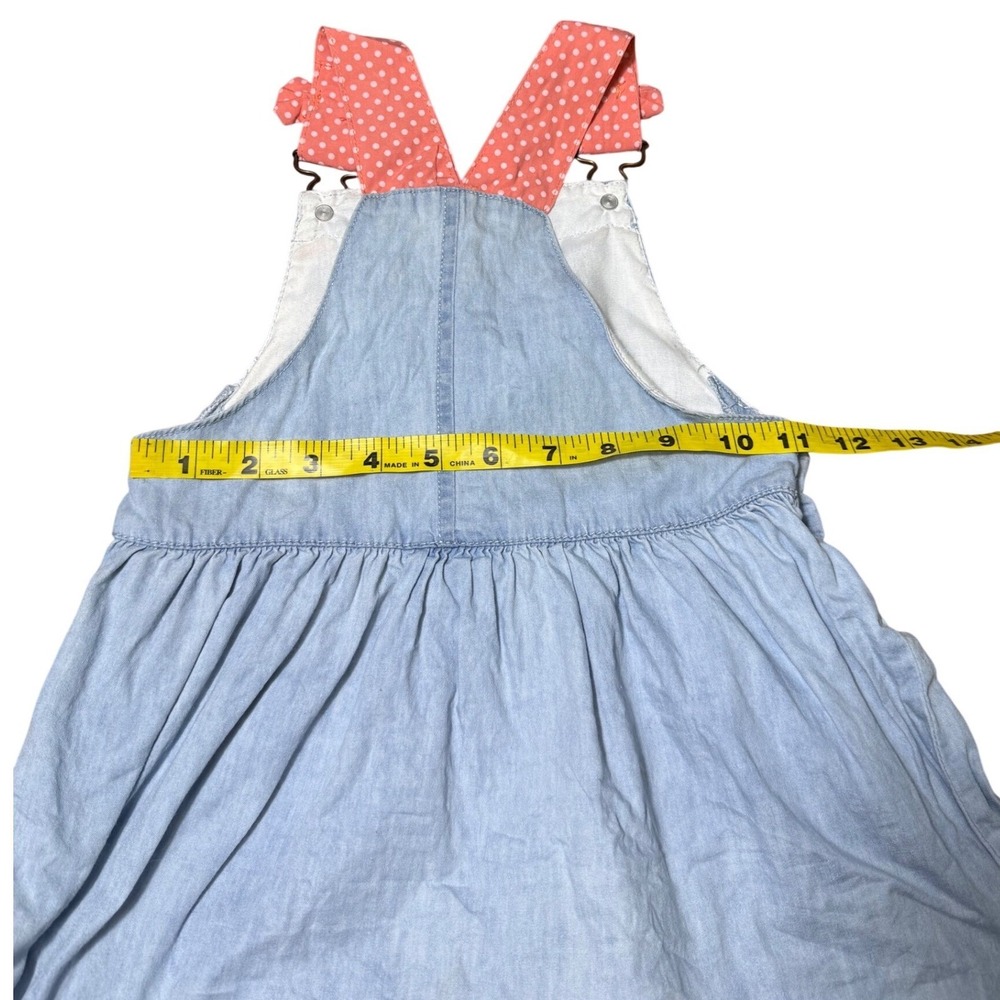 Girls 3T Denim Overall‎ Dress Bundle Kids Floral Old Navy/Little Lass Lot of 3 - Picture 16 of 16